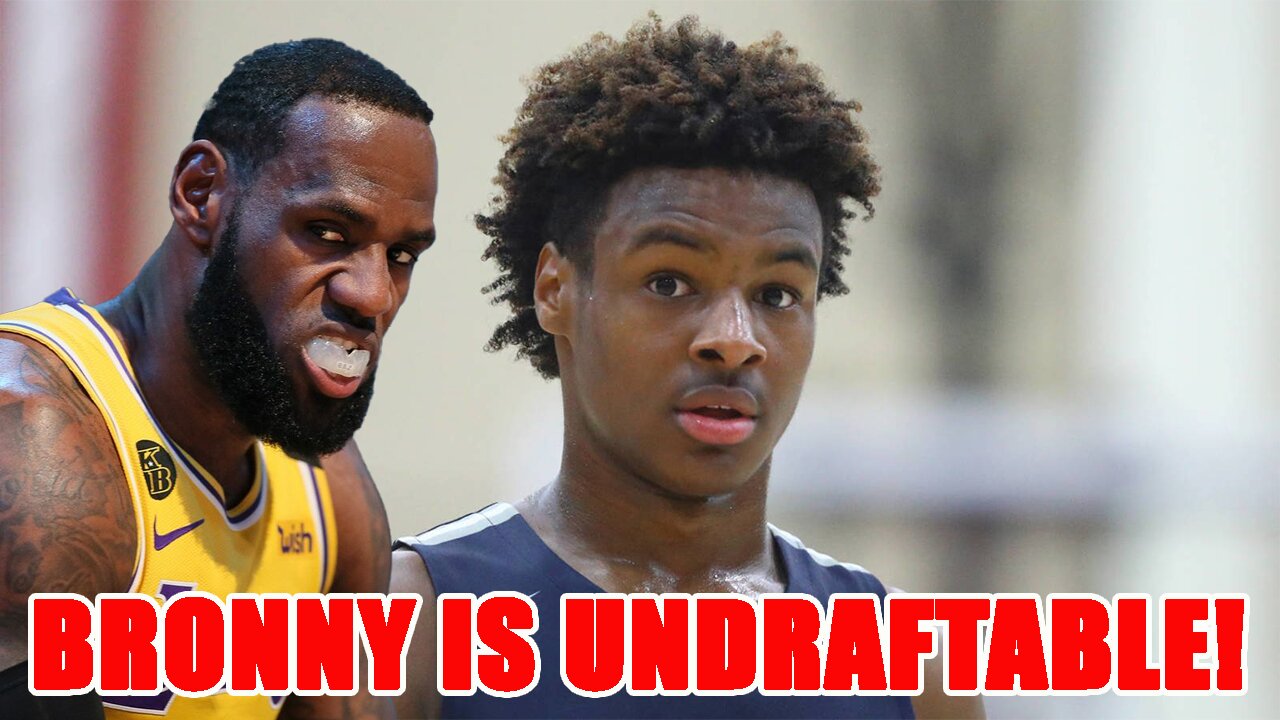 NBA teams ABSOLUTELY TRASH Bronny James at NBA Combine! Drops a BOMBSHELL about his draft status!