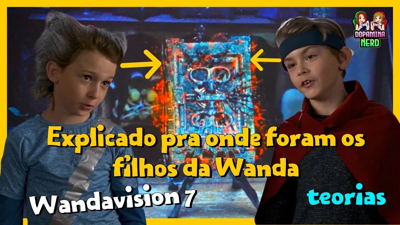 Wandavision EP 7 - Explicado onde estão os filhos da Wanda