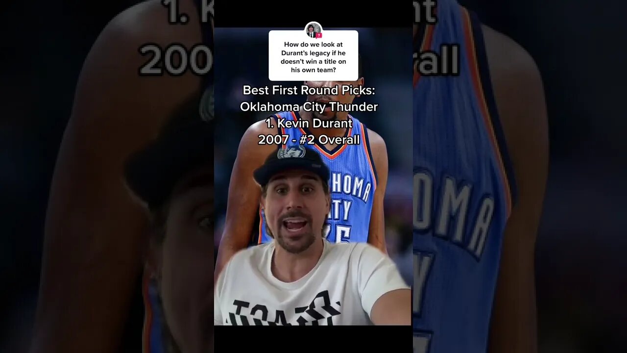 Oklahoma City Thunder Greatest First Round Draft Picks #shorts