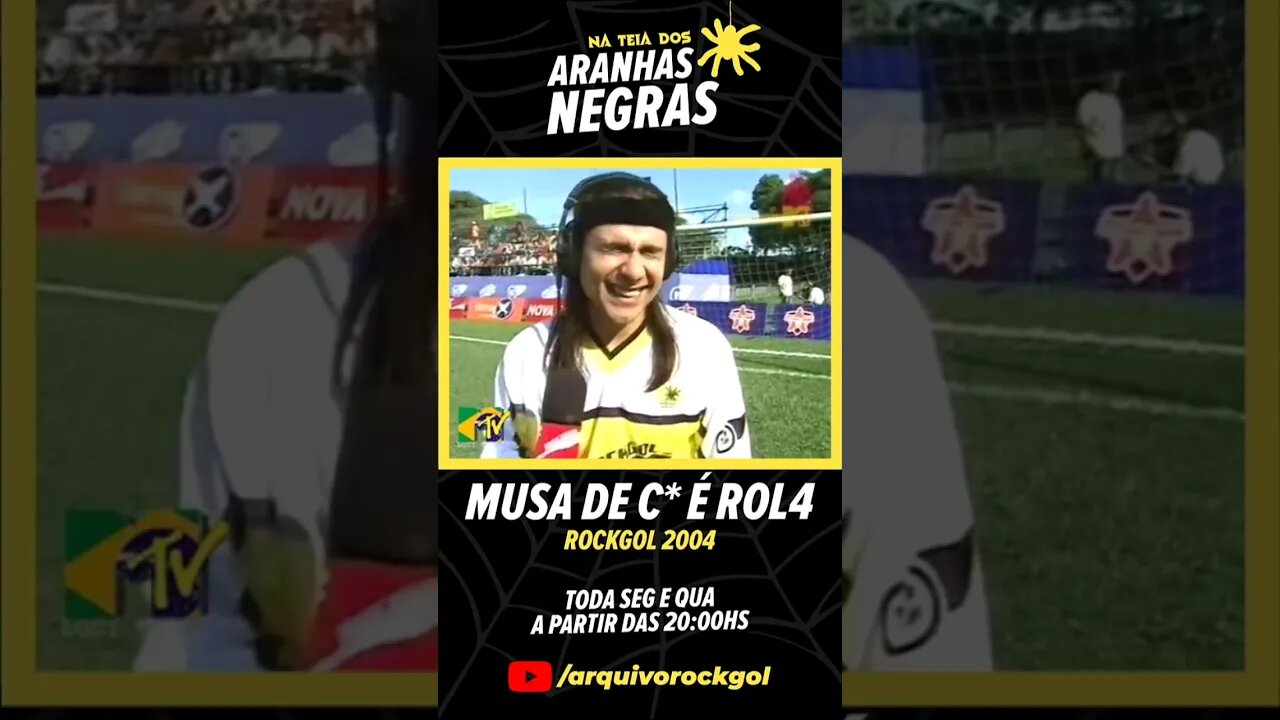 Musa de C* é Rol4 - Rockgol MTV