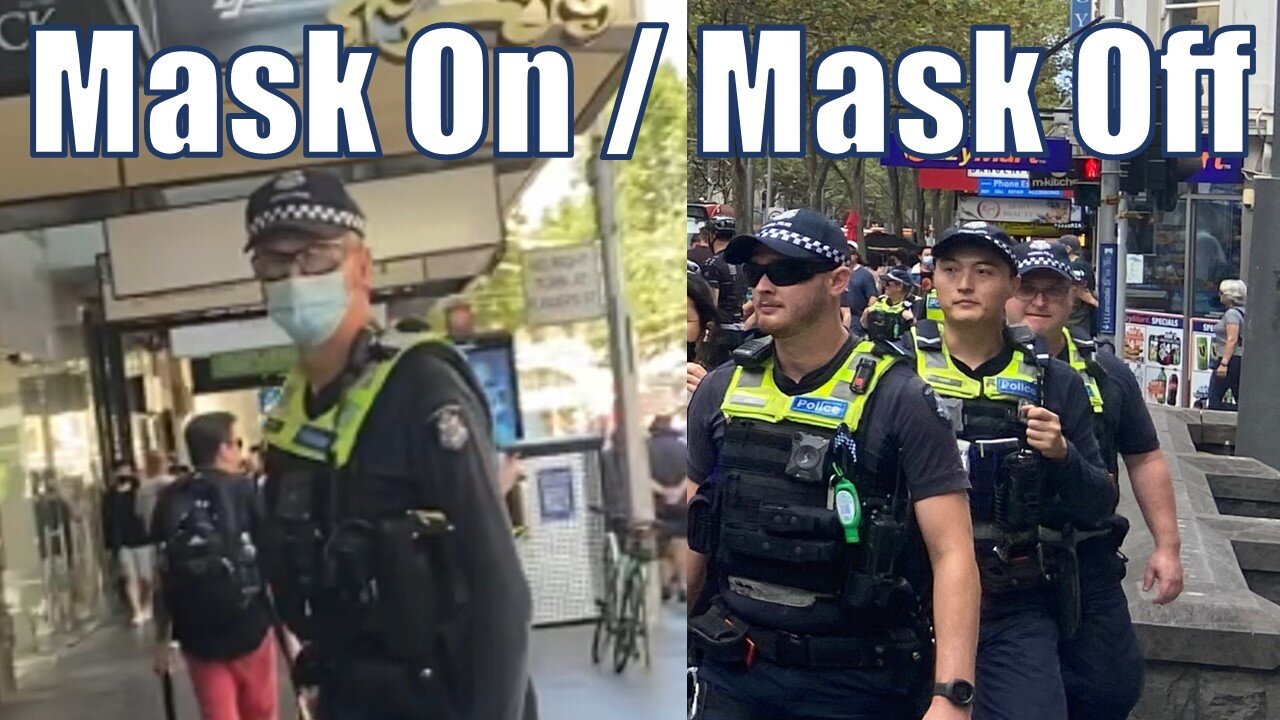 The Politics Have Changed – Victoria Police Ordered To Remove Their Masks