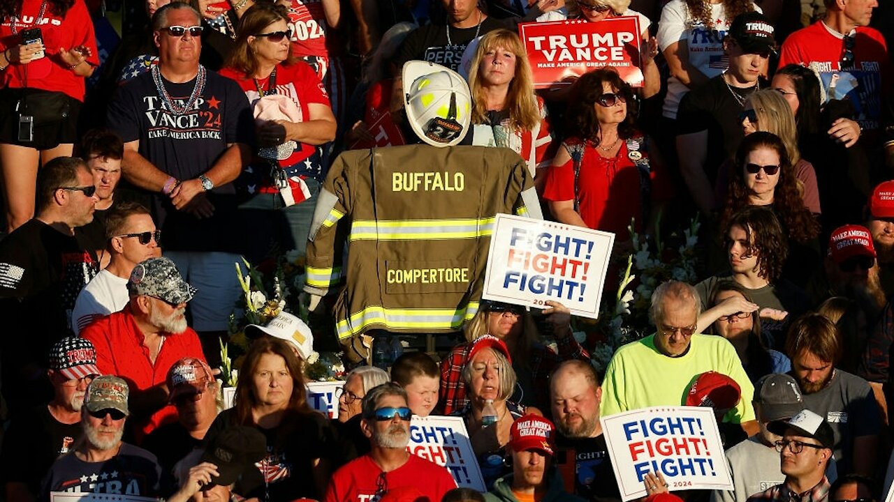 President Trump Back in Butler, PA since Jul 14, 2024 when Corey Comperatore was killed.