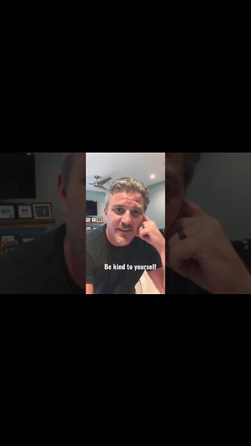 Be kind….to yourself
