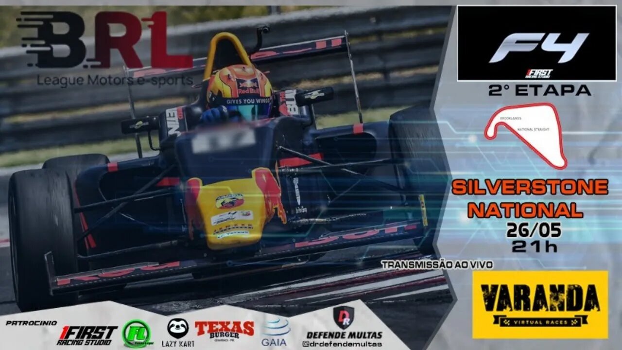 BR LEAGUE - 2a Etapa F4 - Silverstone - ASSETTO CORSA