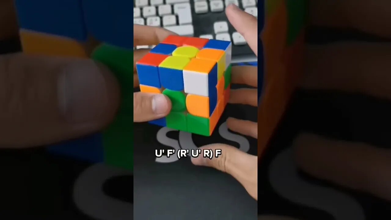 Try this cool F2L trick 😎 #shorts