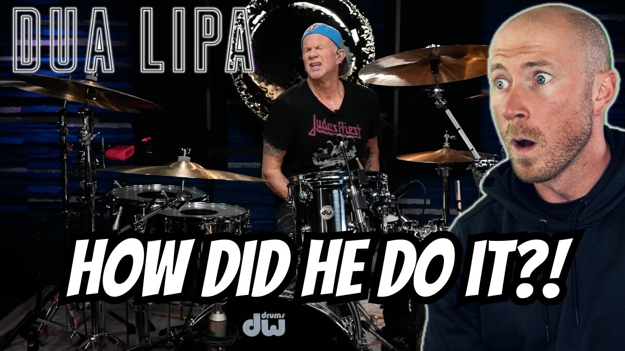 Chad Smith Plays "Break My Heart" Dua Lipa FIRST TIME HEARING Reaction