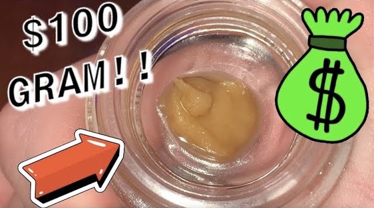 this GRAM costs $100!! (Live Rosin)