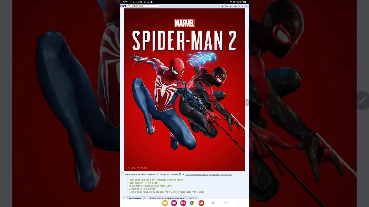 spider man 2 ending leak