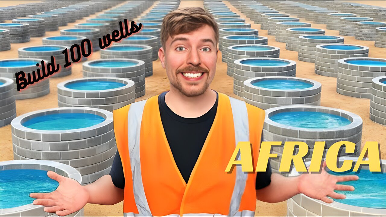 MR BEAST build 100 wells in AFRICA