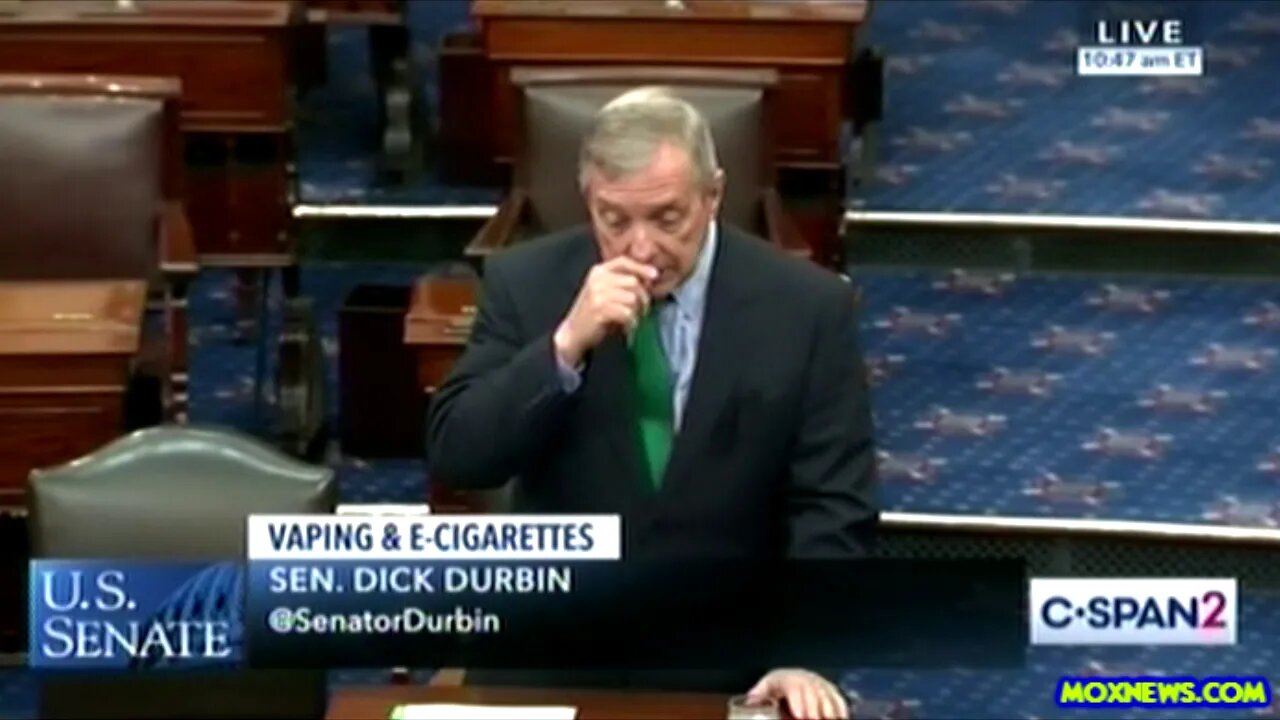 "VAPING TARGETS KIDS!" Senator Durbin