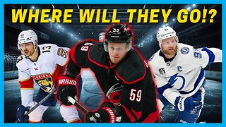 NHL FREE AGENCY Live Reaction! + Trades!?