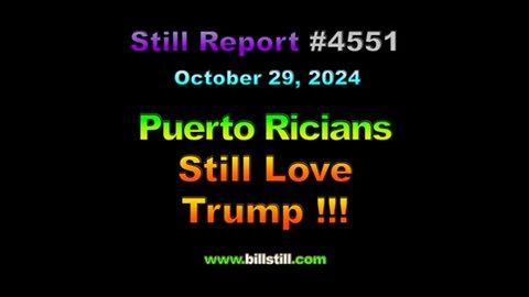 Puerto Ricans Still Love Trump, 4551