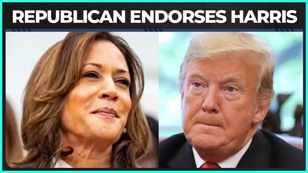 REPUBLICAN Backs Harris, PUMMELS Trump In Op-Ed