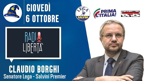 🔴 24ª Puntata della rubrica "Scuola di Magia" di Claudio Borghi su Radio Libertà (06/10/2022).