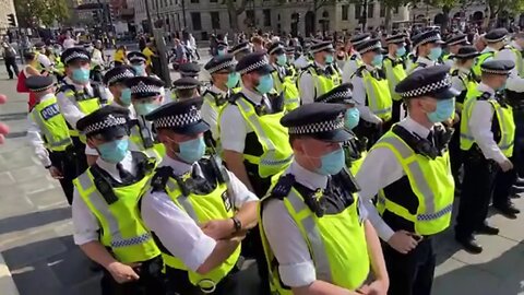 Trafalgar Square protest #ResistAndAct