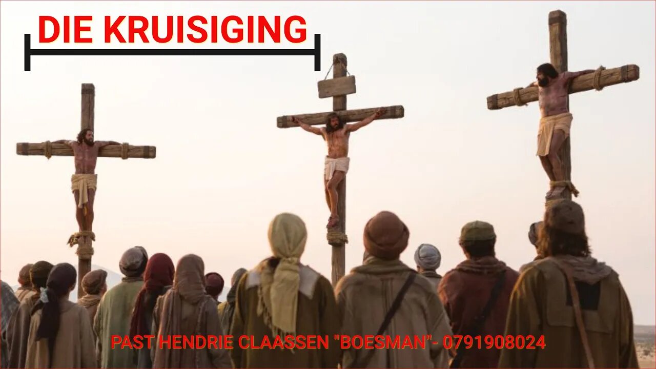 DIE KRUISIGING|DAAGLIKSE WOORD BEDIENING|19.05.2022