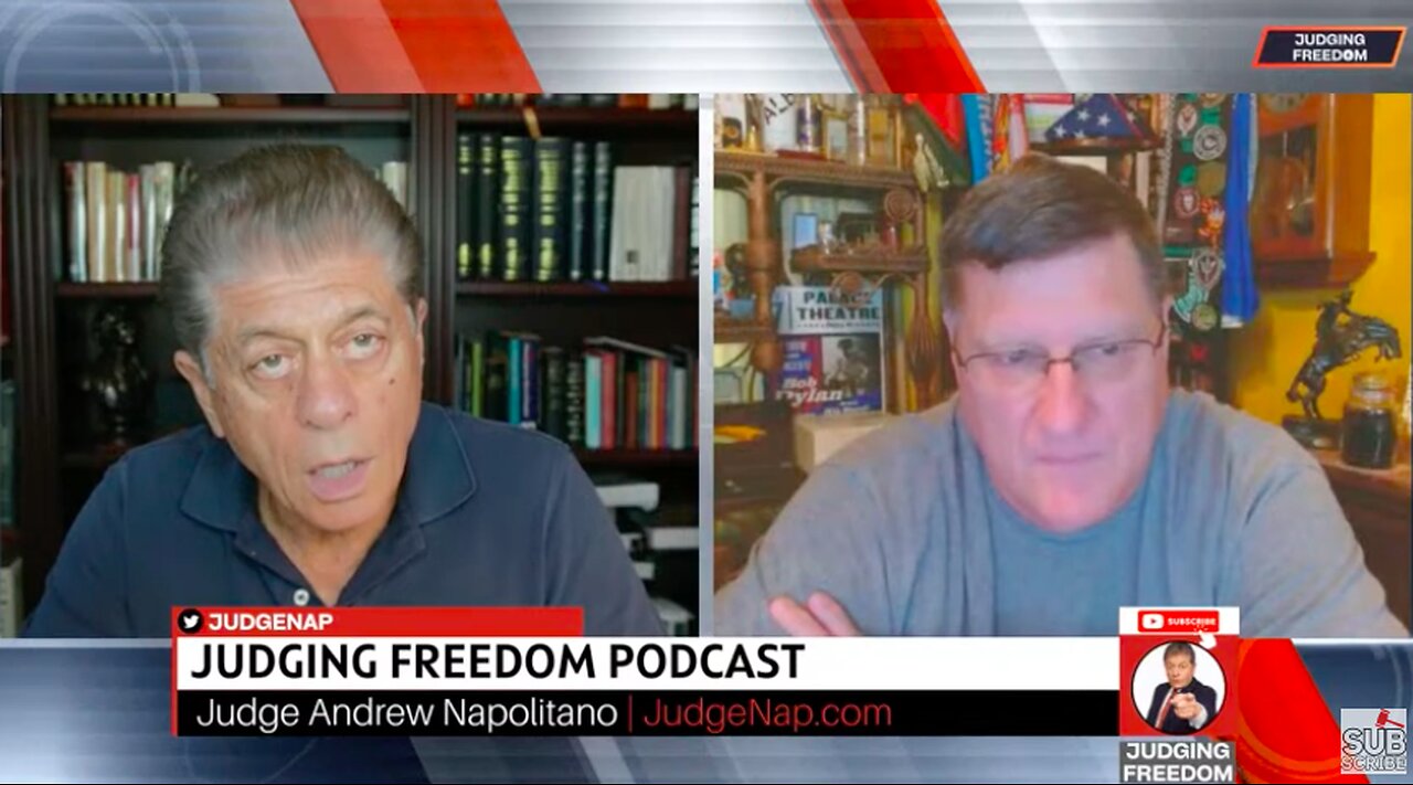 Judge Napolitano & Scott Ritter : US to Attack Russia, ISRAEL and more Geopolitical Updates