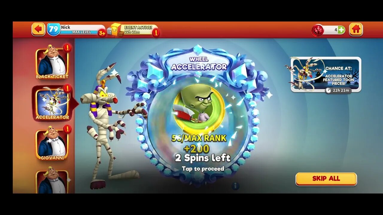 5 x Accelerator Wheel Spins - 1500 Tokens - Looney Tunes World of Mayhem - Subscribe for more