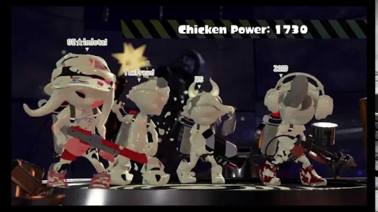 Splatoon 2 - Splatfest Encore #2: The Chicken vs. The Egg Rematch - Pro Battles (Team Chicken, US)