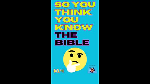 Bible Trivia 14