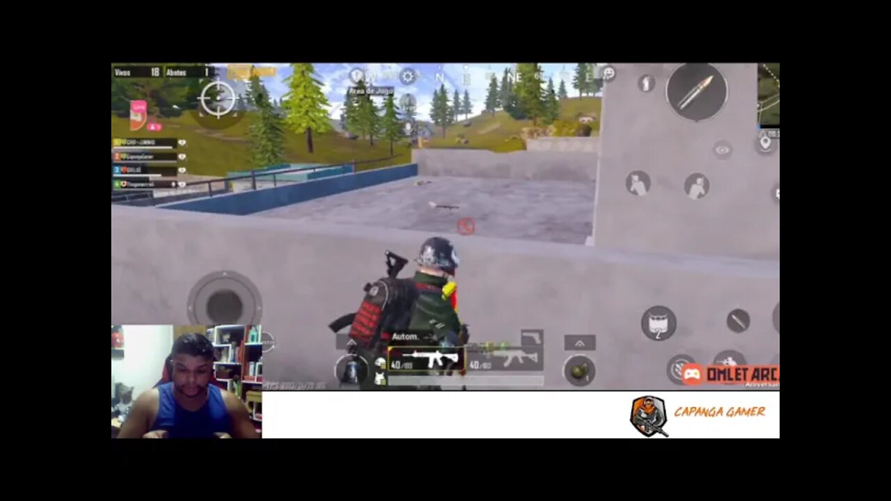 Continuação da live de mais de 2 horas jogando PUBG Mobile.