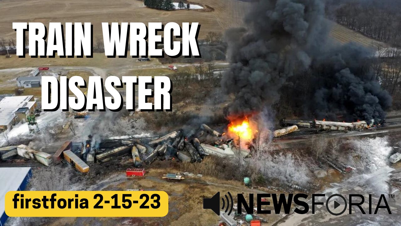 TRAIN WRECK DISASTER - firstforia 2-15-23