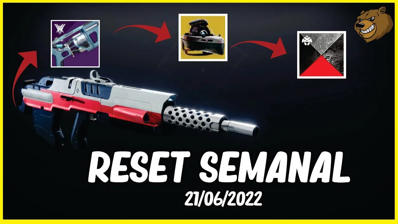 DESTINY 2 │ RESET SEMANAL PEGUE AGORA 21/06/2022