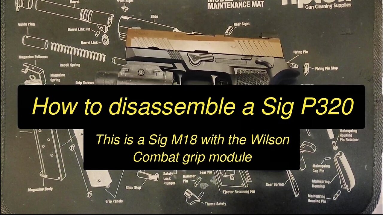 How to disassemble a Sig P320