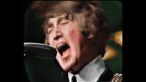 The Beatles - Twist And Shout (Melbourne) [COLORIZED]