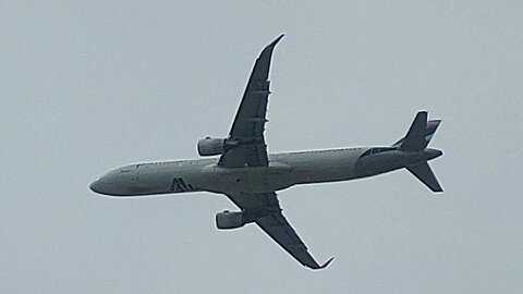 Airbus A321 PT-XPB departing from Fortaleza to São Luís do Maranhão