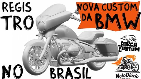 BMW Custom inspirada no conceito R18 é registrada no Brasil