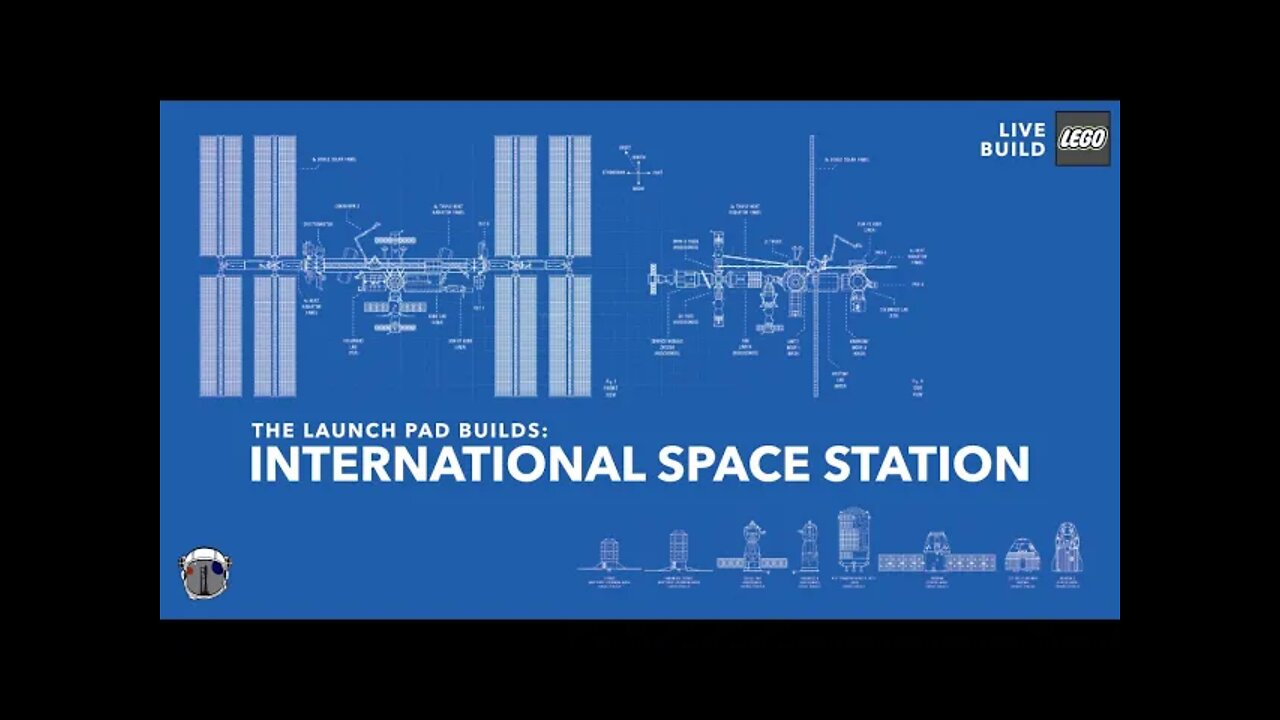 LEGO International Space Station | LIVE BUILD