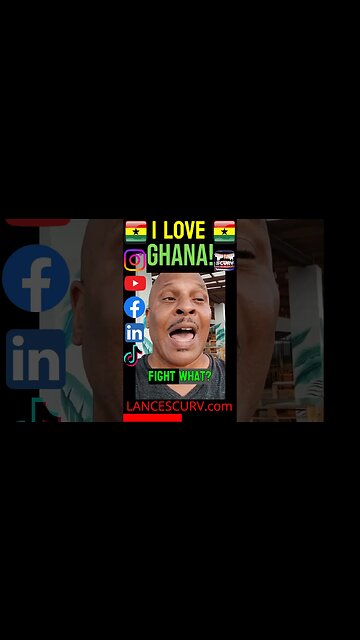 I LOVE GHANA! | LANCESCURV.com | #LANCESCURV | #GHANA