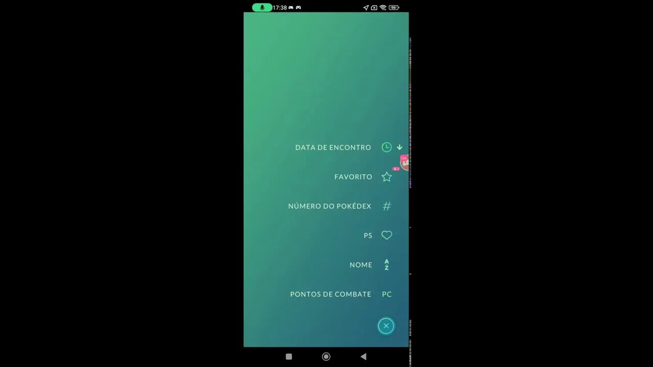 Live de Pokémon GO