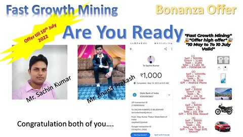 Fast Growth Earn | Start with ₹400/-