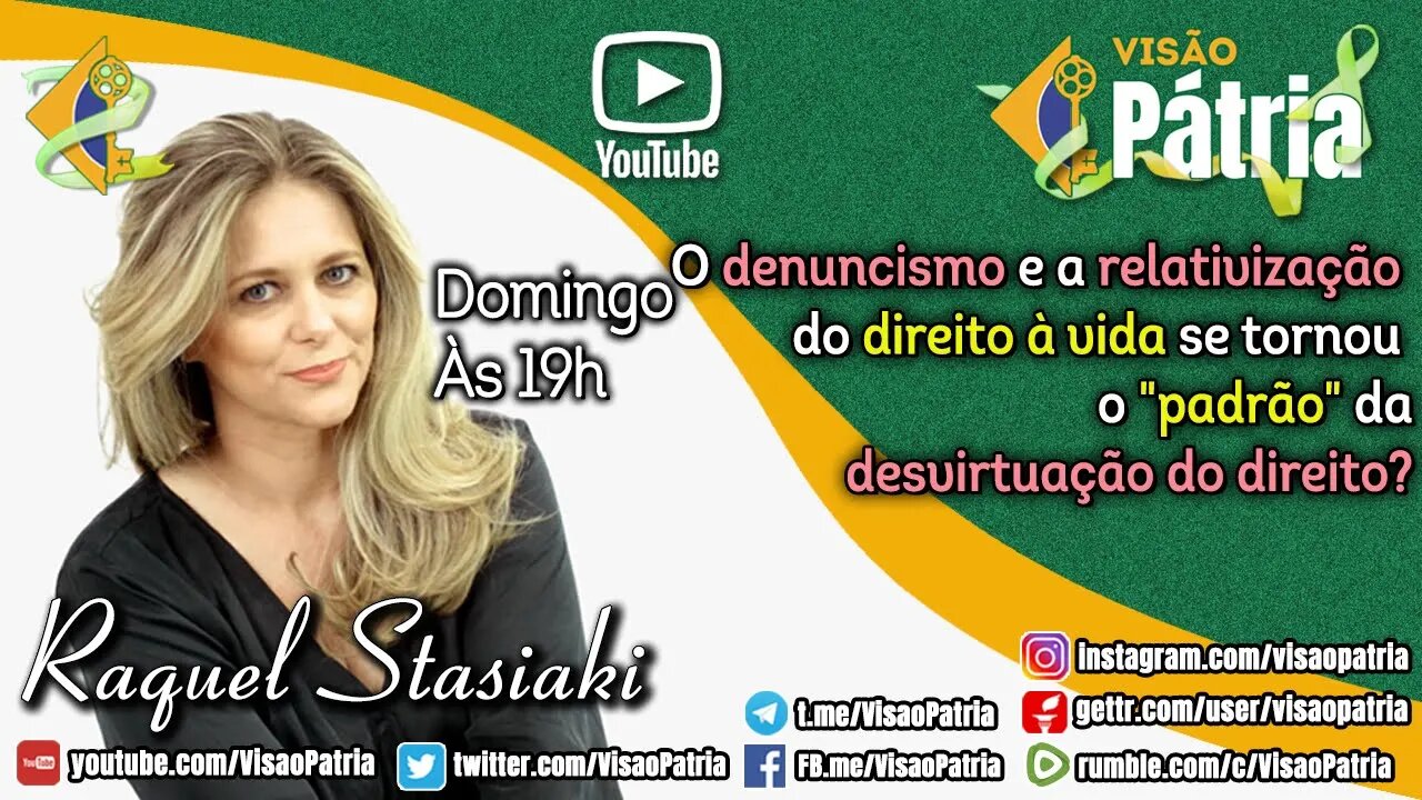 O denuncismo e a relativização do direito à vida se tornou o "padrão" da desvirtuação do direito?