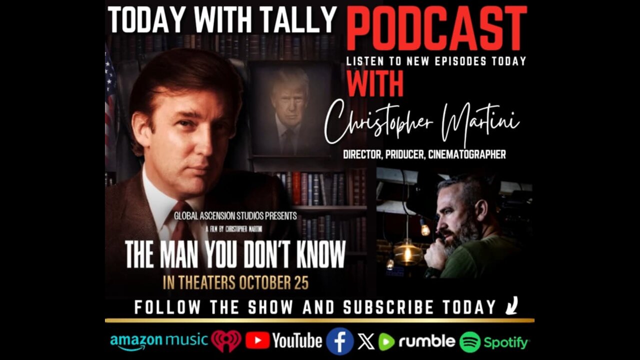 Episode 258 | Christopher Martini, Director - "The Man You Don't Know", A film about Donald J. Trump