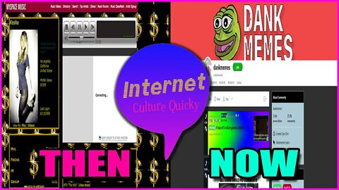 Web Design & Online Communities: 2000s vs. 2010s | Internet Culture Quicky #1