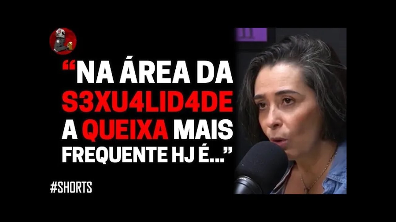 HOMENS E MULHERES SOFREM DISSO com Rose Villela (Sexóloga) | Planeta Podcast (Sexualidade) #shorts