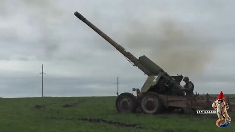 #Donbass. Les images de combat des unités d'artillerie du 1er corps d'armée de la RPD