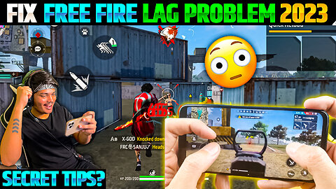 How To Fix Lag In Free Fire Max 2023😯|How To Fix Free Fire Lag Problem|Bot Sanju