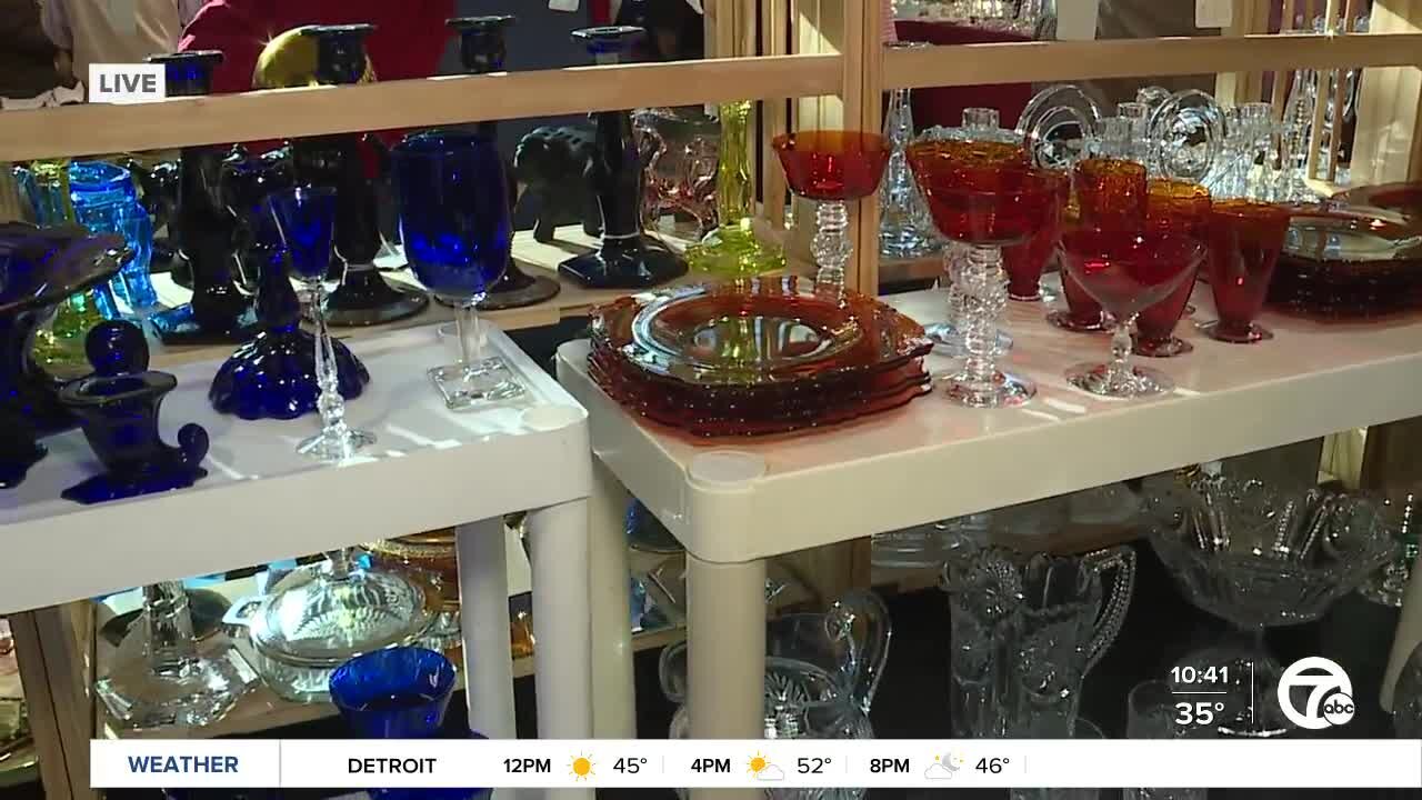 Michigan Depression Glass Society Show