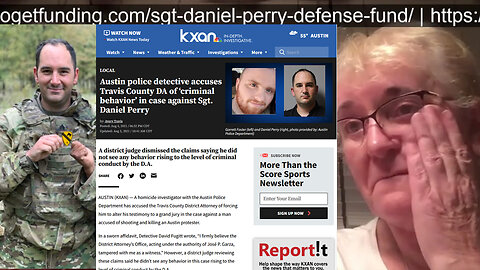 Sgt. Perry's mom breaks down crying describing son's political prosecution by "Soros" DA