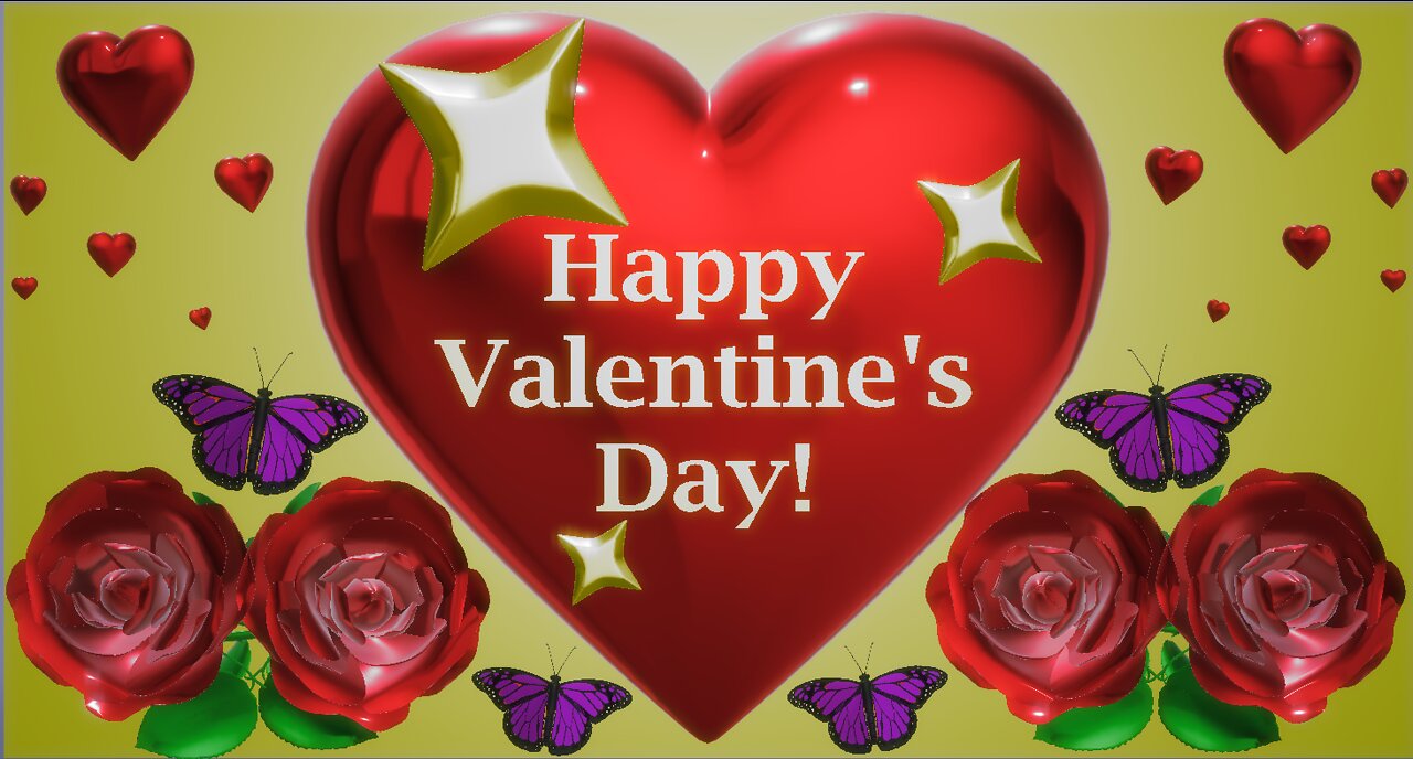 Happy Valentine's Day - From Happy Birthday 3D - Video Card