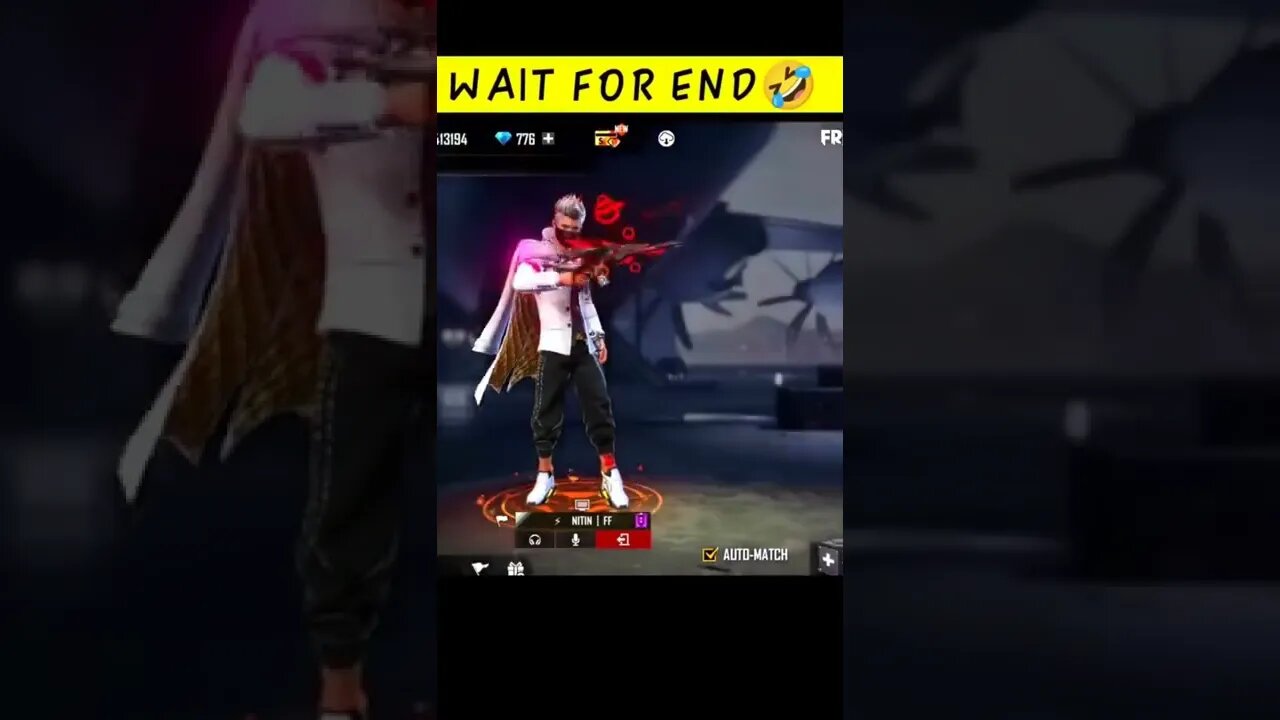 WAIT FOR END 😂😁😻 #freefire #attitude #paisa