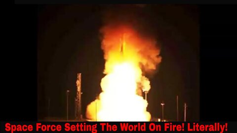 ICBM Test Blows Up Catching Vandenberg Air Force Base On Fire!