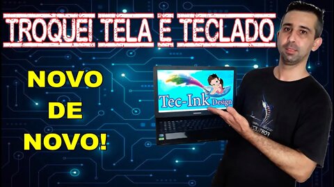 Como Trocar Teclado Do Notebook Lenovo G460e (NÃO EXISTE MAIS TECLADO PADRÃO BR) Como Trocar A Tela