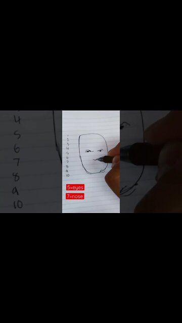 Notebook paper art hack! 😲 #shorts