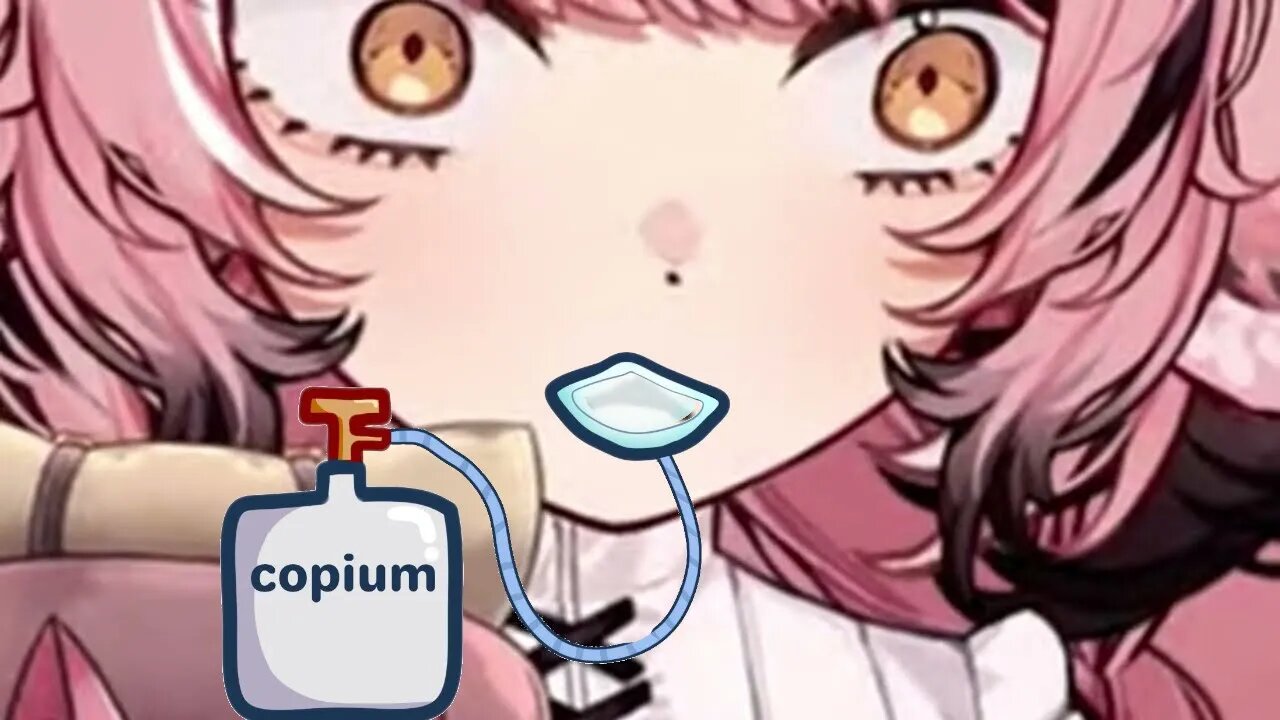 Dehydrated Vtuber Huffs Copium