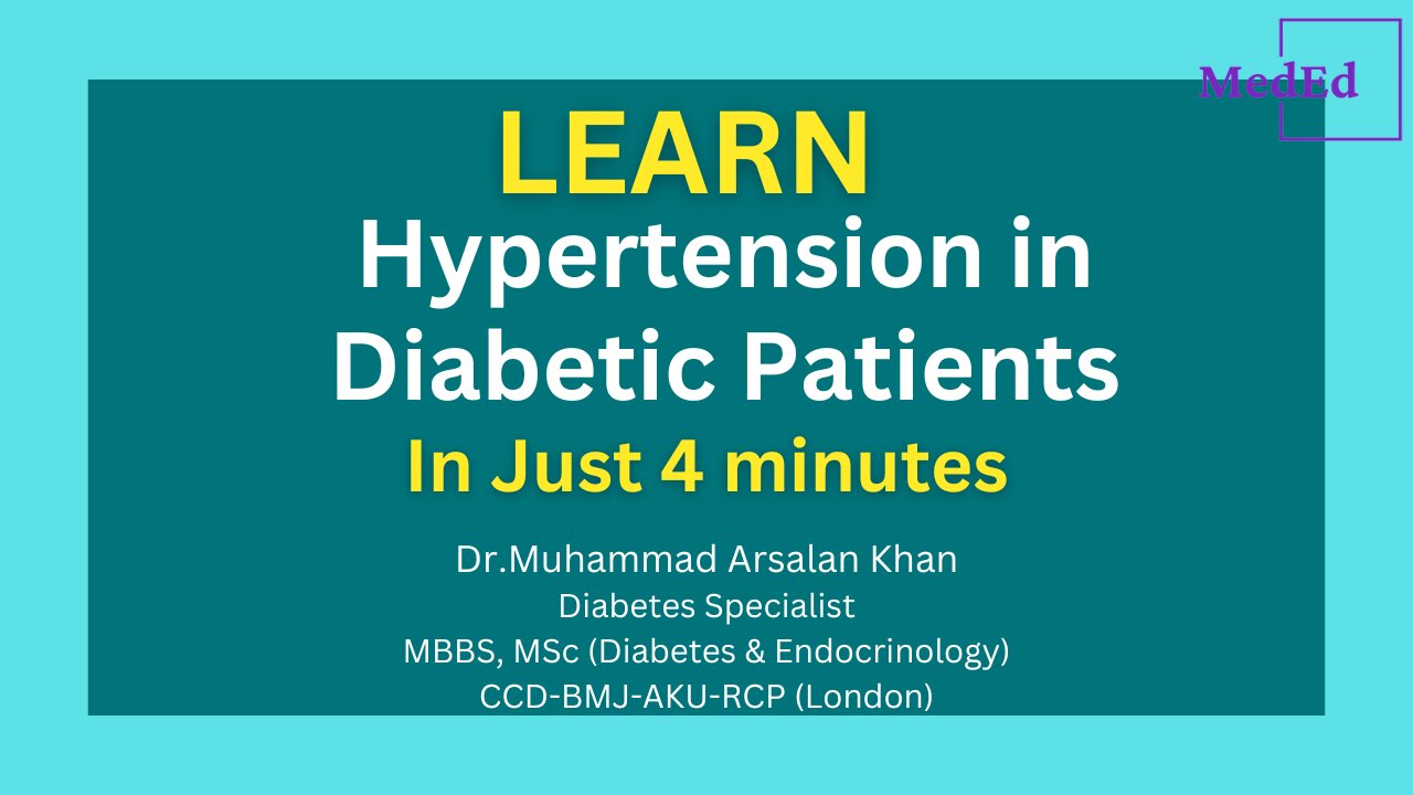 Hypertension in Diabetic Patients
